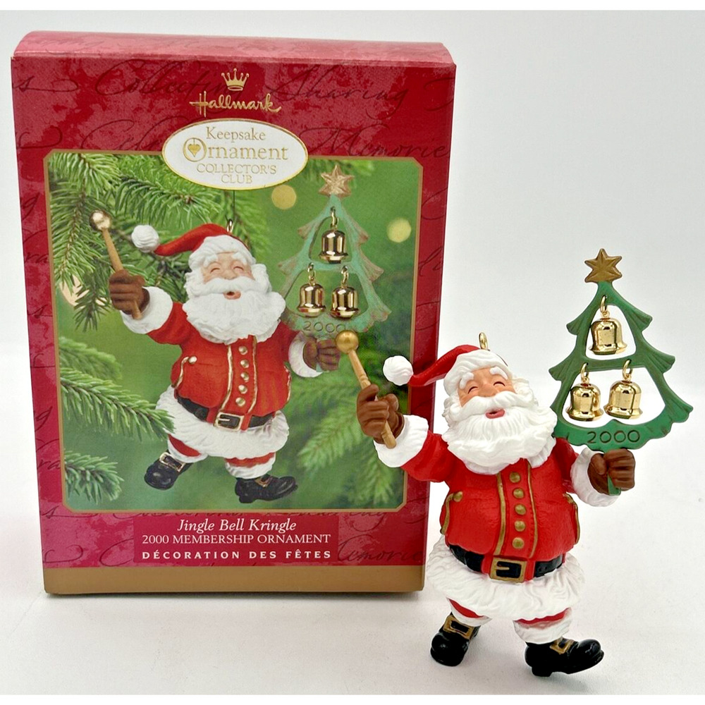 Hallmark Keepsake Jingle Bell Kringle Membership Club Ornament 2000 U111